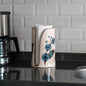 Paper Towel Holder - Orchid Kitchen Decor, Paper Roll Holder, Paper Roll Holder Countertop