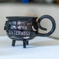 Cauldron Mug - Custom Coffee Mug, Handmade Pottery Halloween Mug