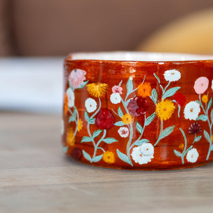 Paper Towel Holder - Floral Kitchen Decor, Paper Roll Holder, Paper Roll Holder Countertop