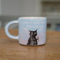 Cute Cat Mug – Ceramic Coffee Mug, Funny Mug, Cat Mom Gift, Whimsical Animal Lover Mug - Can I Bite You