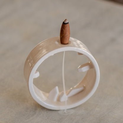 Incense Holder - Backflow Incense Holder, Handmade Gifts Minimal Home Decor - Housewarming Gift