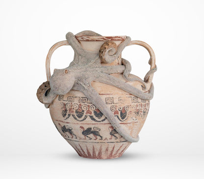 Octopus Pot - Octopus Vase, Artisan Home Decor