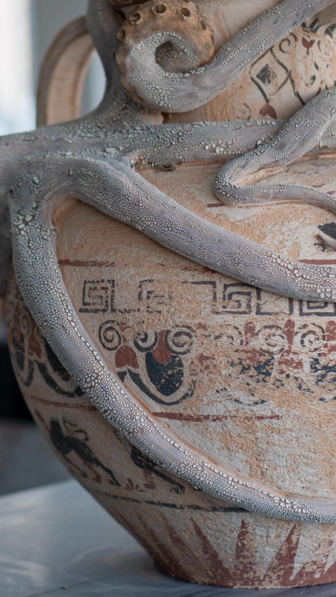 Octopus Pot - Octopus Vase, Artisan Home Decor