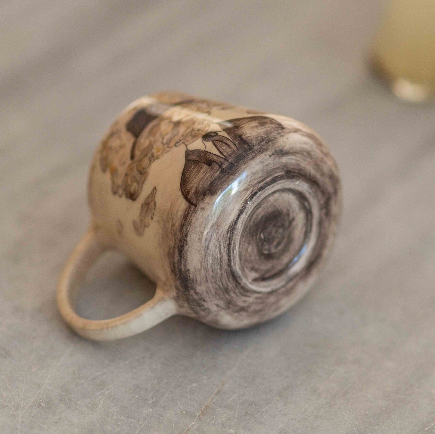 Oppenheimer - Ceramic Mug, Handmade and Hand-Painted Coffee Cup, Coffee Mugs