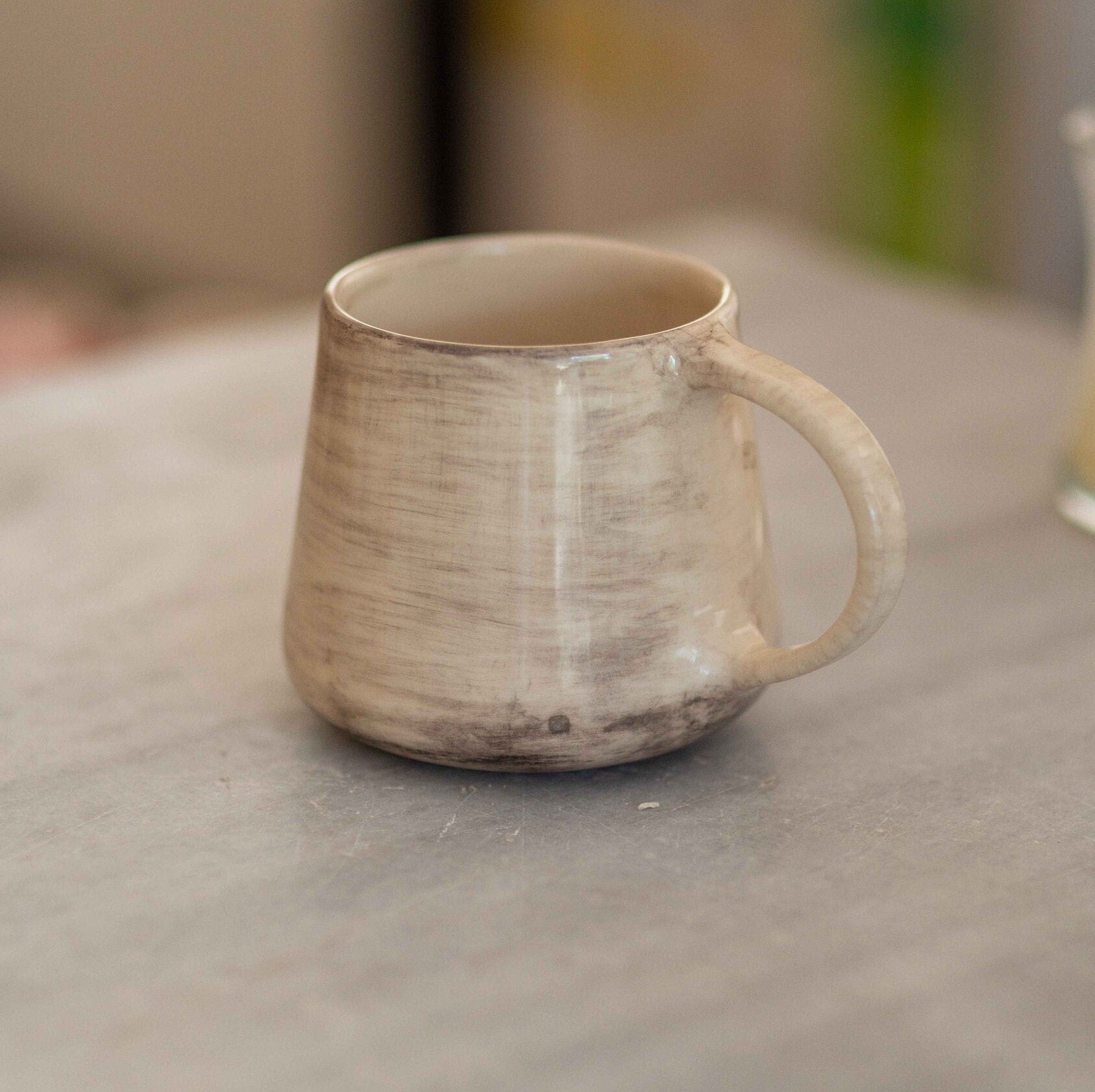 Oppenheimer - Ceramic Mug, Handmade and Hand-Painted Coffee Cup, Coffee Mugs