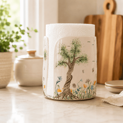 Paper Towel Holder - Beautiful View Forest Theme