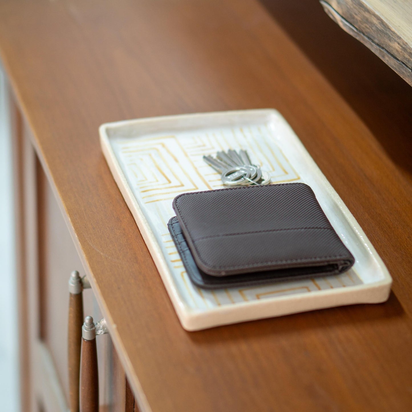 Valet Tray - Trinket Dish, Key Tray, Jewelry Holder, Ring Dish, Minimal Entrance Decor