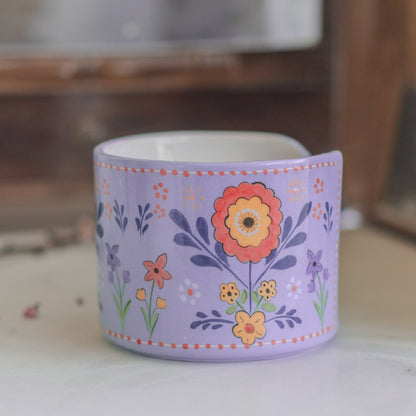 Vintage Toilet Paper Holder - Toilet Roll Holder, Bathroom Pottery