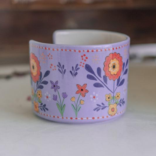 Vintage Toilet Paper Holder - Toilet Roll Holder, Bathroom Pottery